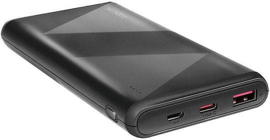 LogiLink Power Bank 10000mAh Power Delivery Μαύρο