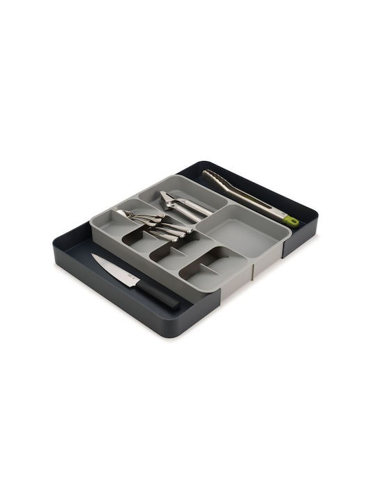 Joseph Joseph Tăvi Pentru Tacâmuri De Sertar Rabătabilă Din Plastic 39.5x31.5x5.5cm Gri