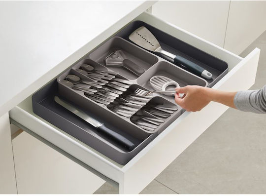 Joseph Joseph Tăvi Pentru Tacâmuri De Sertar Rabătabilă Din Plastic 39.5x31.5x5.5cm Gri