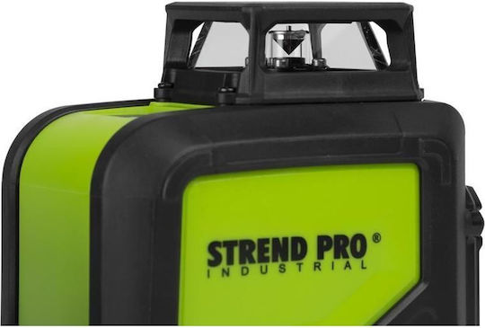 Strend Pro Pro Αυτορυθμιζόμενο Γραμμικό Αλφάδι Laser Πράσινης Δέσμης 1.5V με Εύρος Εργασίας 30m