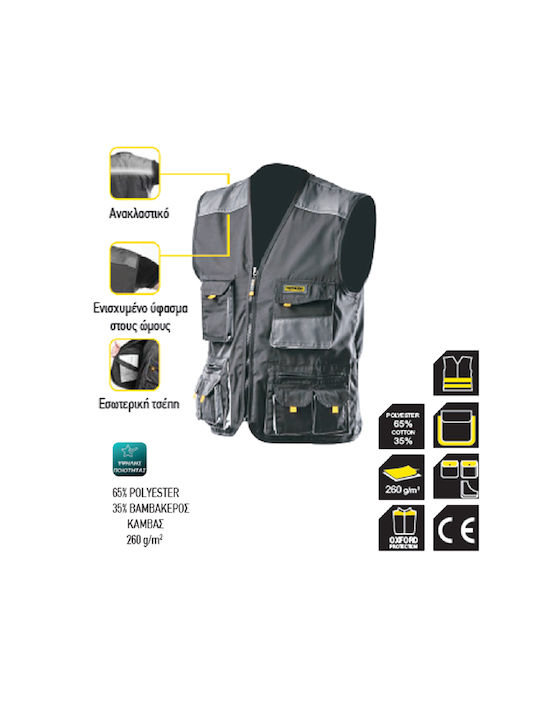 Topmaster Men's Safety Vest