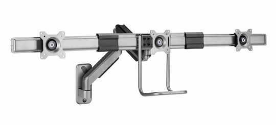 Gembird Wall Mounted Stand for 2 Monitors up to 27" (MA-WA3-01)