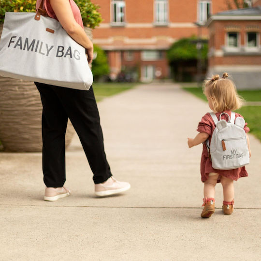 Childhome Shoulder/Hand Diaper Bag Gray 55x30x40cm.