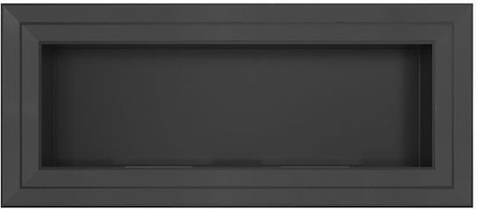Kratki Juliet 1500 Tuv Επιτοίχιο Τζάκι Βιοαιθανόλης Εσωτερικού / Εξωτερικού Χώρου Μαύρο