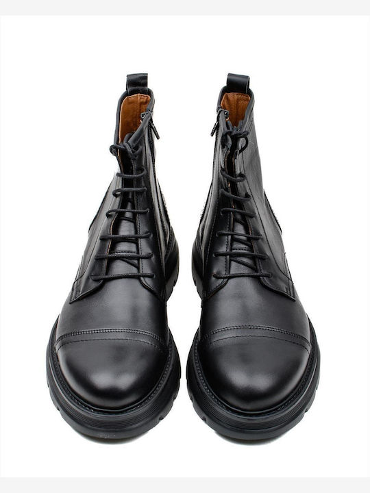 Damiani Men's Leather Boots Black