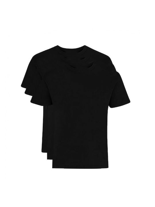 Jokers Men's Undershirts Black 3Pachet