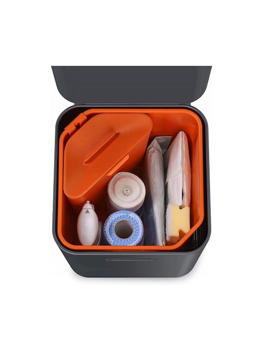 Joseph Joseph Waste Bin Recycling Gray 40lt 1pcs