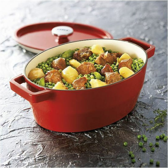 Pyrex Tiefer Topf aus Gusseisen 5.8Es / 28cm
