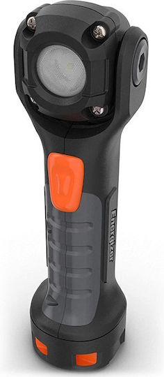 Energizer Flashlight LED with Maximum Brightness 300lm Hard Case Professional Professional Pivot Plus Black