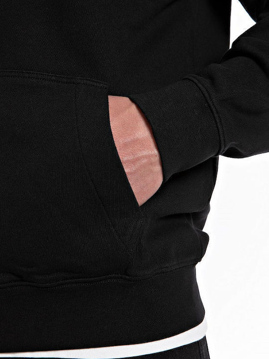 Sweatshirt with Hood Black