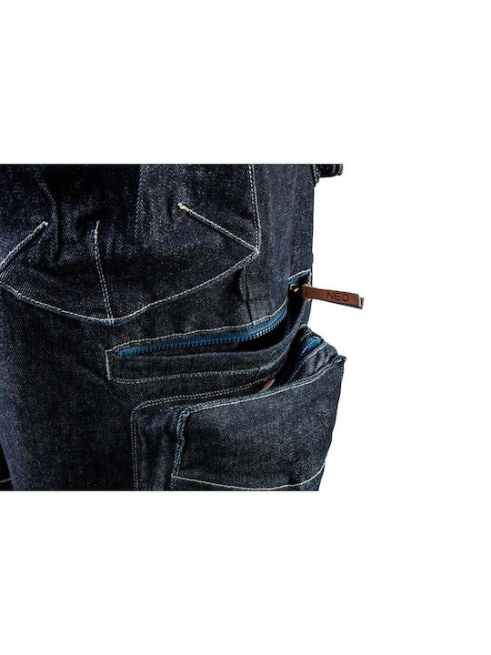 Neo Tools Work Shorts Jeans Blue