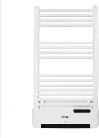 Gruppe Electric Towel Rail 1500W 91x51.6cm White