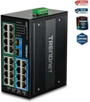 Trendnet Unmanaged L2 PoE+ Switch with 26 Gigabit (1Gbps) Ethernet Ports