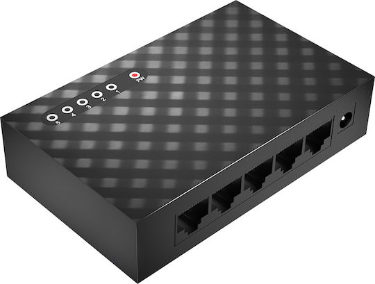 EDUP EP-SG7809 Неуправляем L2 Switch с 5 Портове Гигабитови (1Gbps) Ethernet