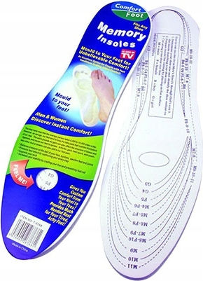 Verk Group Ανατομικοί Πάτοι Παπουτσιών με Memory Foam για Παιδιά 15298 2τμχ
