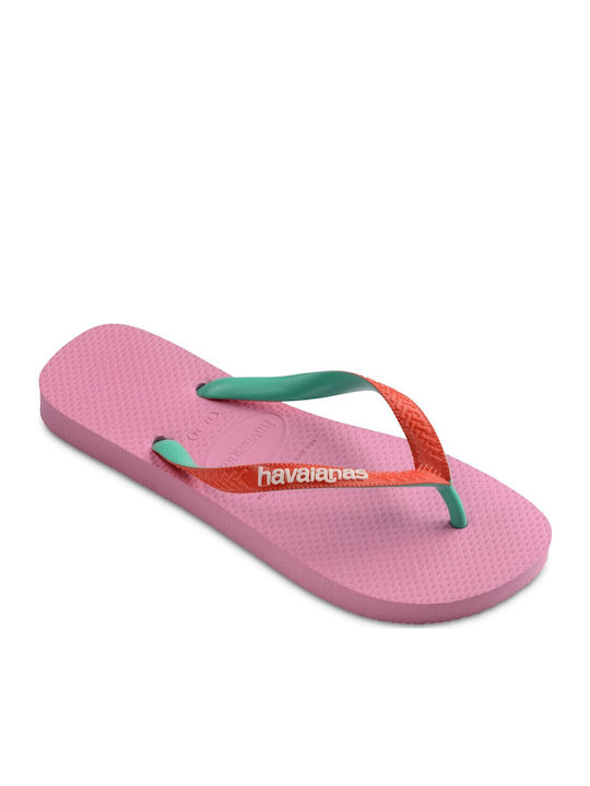 Top Mix Flip Flops in Red Colour