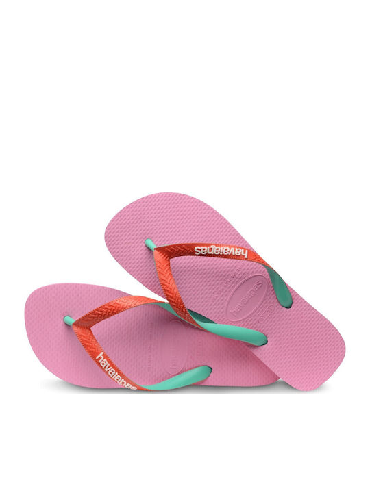 Top Mix Flip Flops in Red Colour