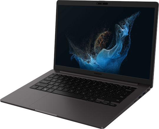 Samsung Galaxy Book2 Business 14" FHD (i5-1250P/16GB/256GB SSD/W11 Pro) Graphite (Tastatură US)