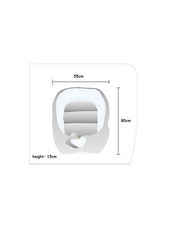 Tuttolina Baby Nestkissen Dino Khaki