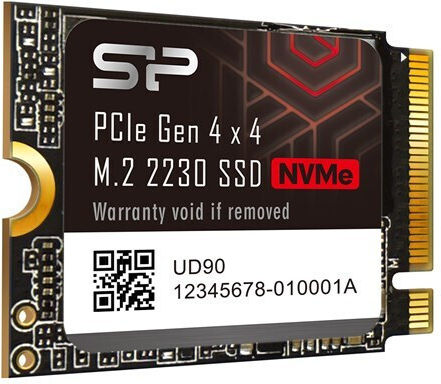 Silicon Power UD90 2230 SSD 1TB M.2 Type PCI Express 4.0 Connection SP01KGBP44UD9007