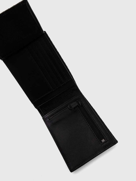 Leather Men's Wallet Classic with RFID Black