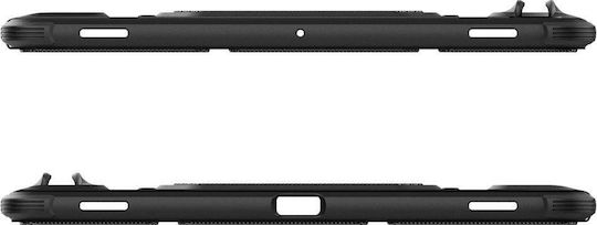 Spigen Rugged Armor Pro Флип Капак Издръжлива Черна (Galaxy Tab S9+ / Galaxy Tab S10+)