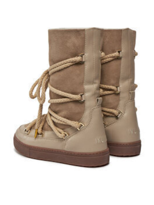 Damenstiefel Beige