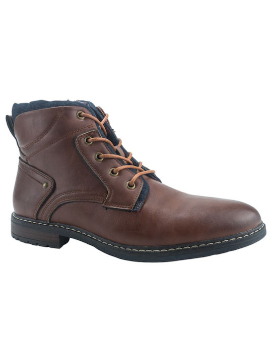 Plato Tabac Braun Herrenstiefel