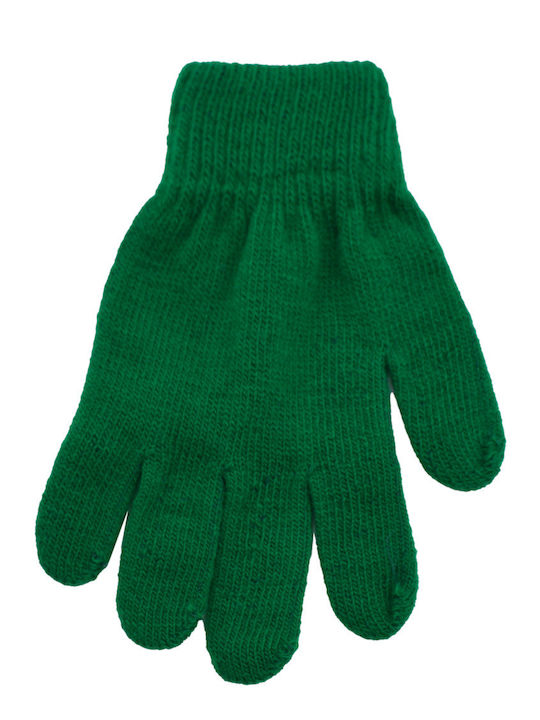 Brims and Trims Women's Knitted Gloves Green