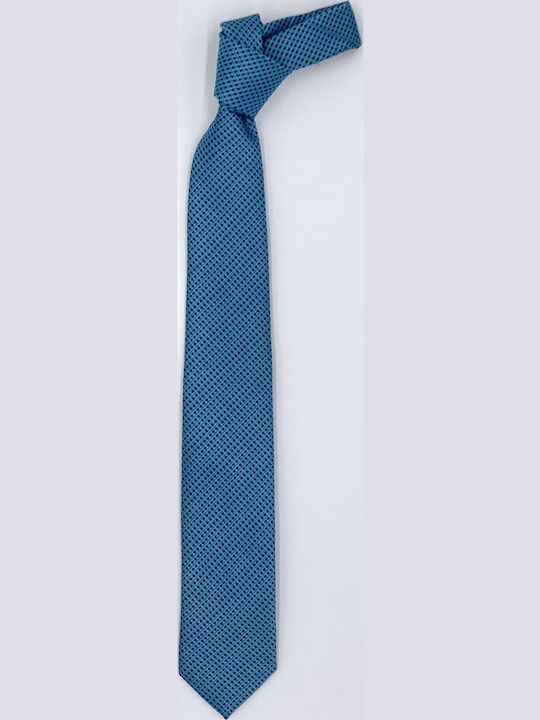 Pako Lorente Men's Tie Synthetic Monochrome in Light Blue Color