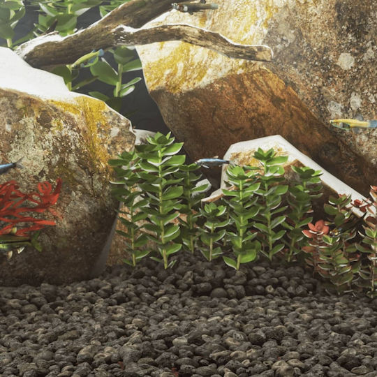 vidaXL Aquarium Decoration Stone
