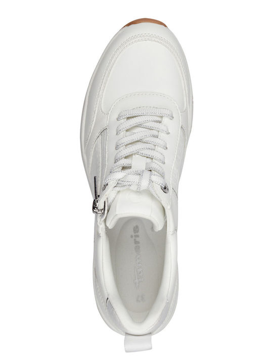 Sneakers White Silver