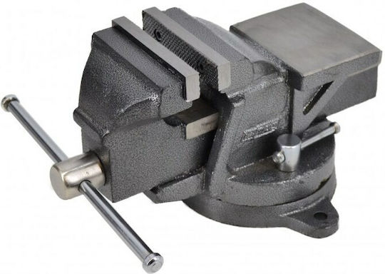 AW Tools Περιστρεφόμενη Μέγγενη Πάγκου με Μέγιστο Άνοιγμα 100mm