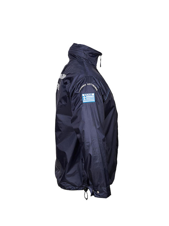 GreekForces Police Windproof Jacket Blue 102112972