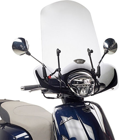 Givi Διάφανη Ζελατίνα Μοτοσυκλέτας για Kymco LIKE 125 2017 6109A