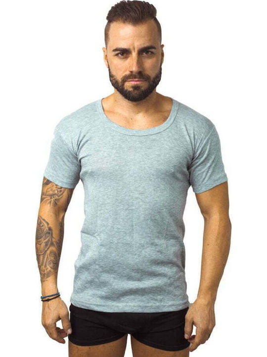 Herren Unterhemden ΓΚΡΙ 1Packung
