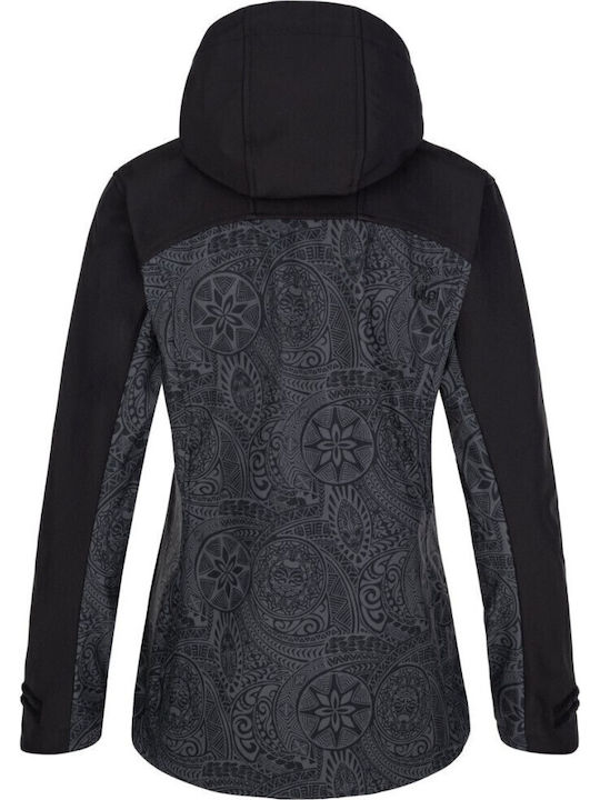 Kilpi Ravia Women's Soft Shell Ski & Snowboard Jacket Black SL0124KI-DGY