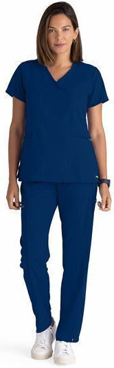 Grey's Anatomy Γυναικεία Ιατρική Μπλούζα Navy Μπλε