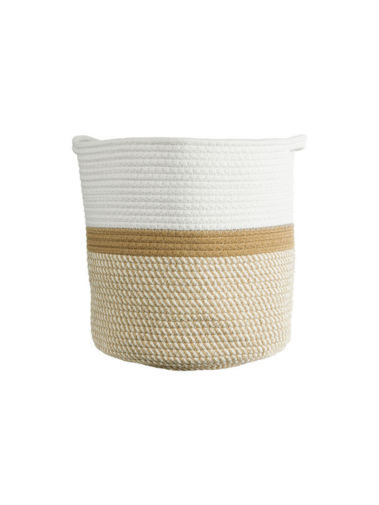 GloboStar Κασπώ Rattan Μπεζ 30x30x30εκ.