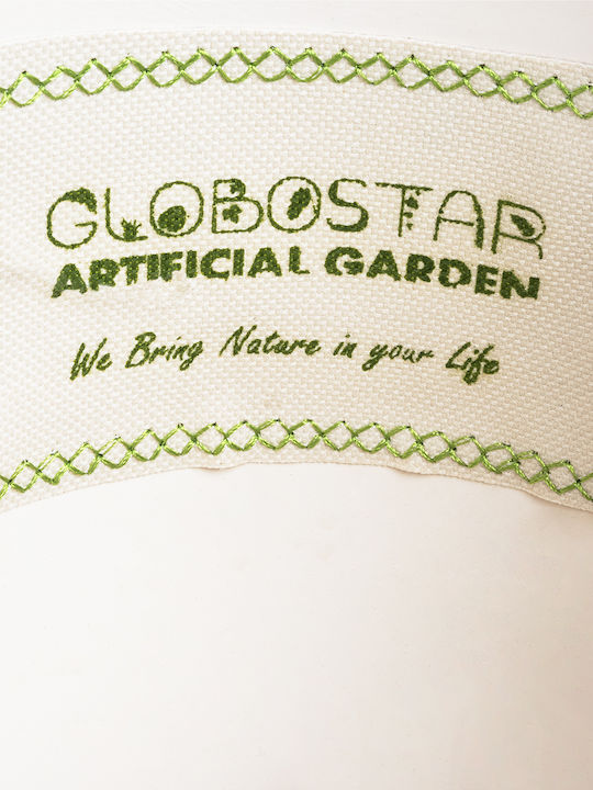 GloboStar Tokyo Planter Ceramic White with Stand 16x16x19cm.