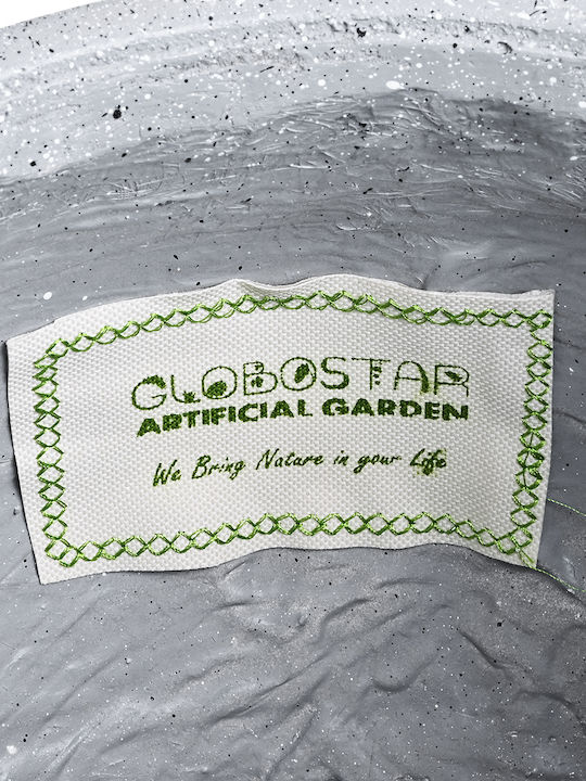 GloboStar Planter Polyester Gray with Stand