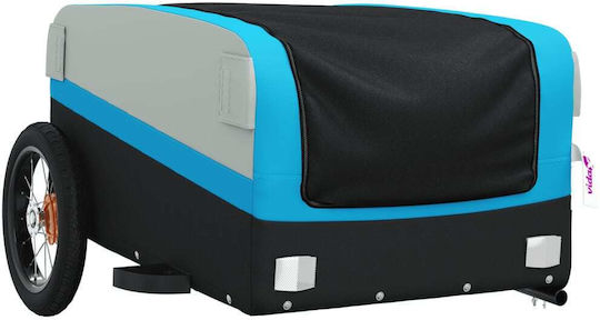 Vidaxl Anhänger Fahrradzubehör Schwarze Blaue 30 Kilo Eisen
