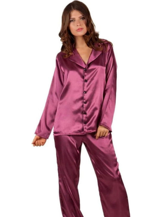 Miorre Winter Women's Pyjama Set Terracotta