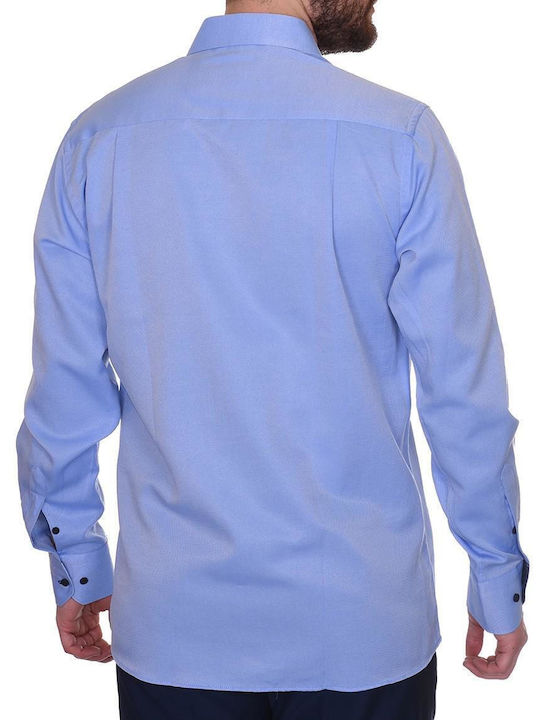 Castello Men's Shirt Long Sleeve Siel (Siel)