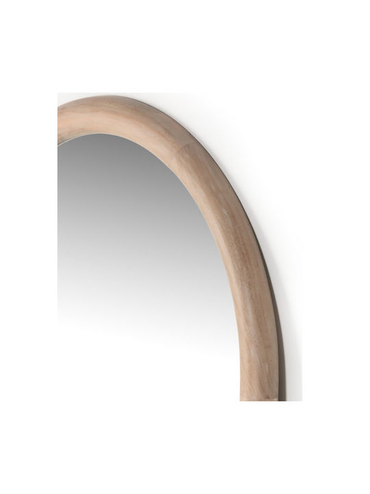 Liberta Scandi Oglindă de Perete De Corp Întreg cu Bej Ramă din Lemn 160x60cm 1buc