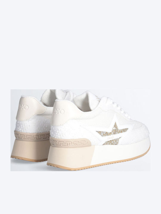 Sneakers White / Light Gold