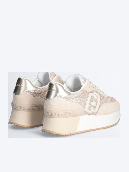 Flatforms Sneakers Sand / Light Gold