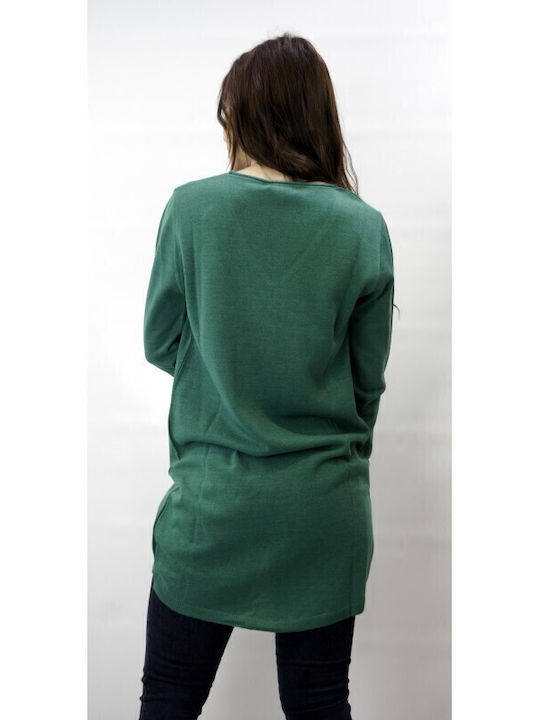 Women's Blouse Long Sleeve Green