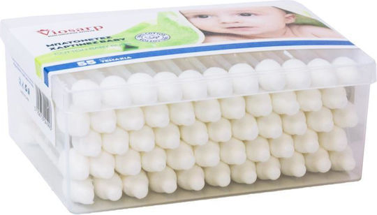 Viosarp Baby Cotton Buds 55pcs