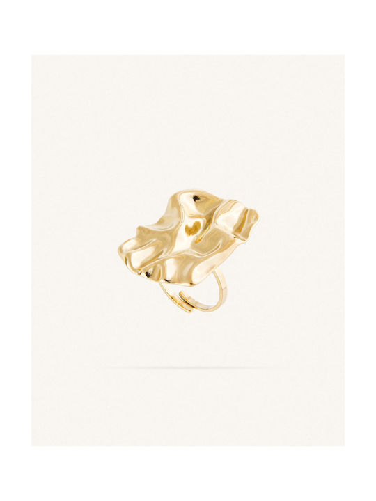 StanStefan Women's Gold Plated Steel Ring